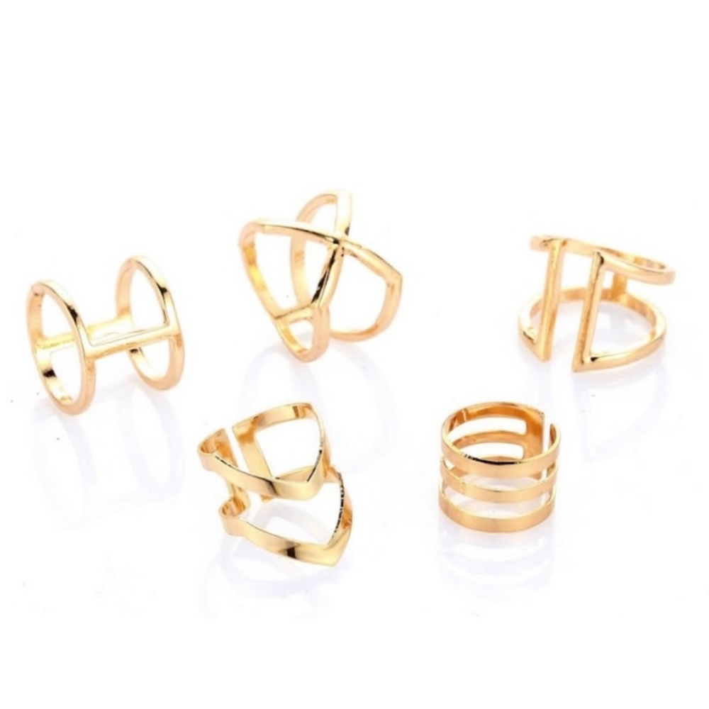 5 peice ring set